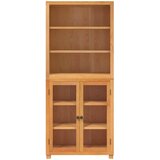  Set namještaja za pohranu 2 kom. Prirodna 80 x 35 x 185 cm | shoptok.hr