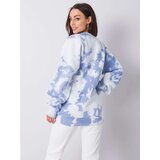 RUE PARIS Sweatshirt-DS-BL-1118.60-white-blue | Shoptok.si
