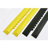 COBA Robna letev, dolžina 900 mm, s povezovalnimi elementi, črna | Shoptok.si