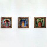 Wallity slika UKZM072, 3 dela, 16 x 16 x 2 cm Cene