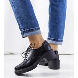 Gemre Black pumps with thick heels Landra | shoptok.hr