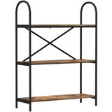 vidaXL Knjižna polica Dimljeni hrast 80 x 30 x 109 cm Konstruiran les | Shoptok.si