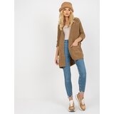 RUE PARIS Cardigan-LO-SW-LK-3002.98P-dark beige | Shoptok.si