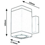 Rabalux Buffalo 7888 zidna svetiljka | Eponuda.com
