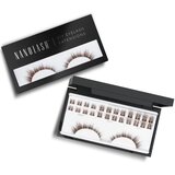 Nanolash DIY Eyelash Extensions set za kućno produljivanje trepavica Divine BROWN 36 kom Slike