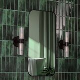  Där Lighting BOL0922 - Kupatilska zidna lampa BOLTON 2xG9/5W/230V IP44 crna | Eponuda.com