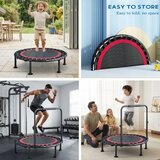 Smania BouncePro™ sklopiva trampolina sa podesivom rukohvatom | Eponuda.com