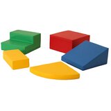  Jastučići za penjanje, meke igračke, 5-dijelni set jastučića za motorički razvoj (žive boje) | shoptok.hr