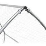  Kavez za zečeve srebrni 105 x 100 x 120 cm od pocinčanog čelika | shoptok.hr