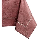 AmeliaHome Stolnjak Vesta s manšetom i obrubom 140x260 cm, roza | shoptok.hr