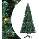 Umjetno prethodno osvijetljeno božićno drvce s kuglicama Zelena | shoptok.hr