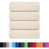 vidaXL Ručnici za goste FROGN 4 kom. krem 30x50 cm 360 g/m² - Krema 30 x 50 cm 4 | shoptok.hr