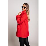 Fenzy Elegantni Kaput Albineya, Crveni | shoptok.hr
