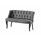 Atelier Del Sofa sofa dvosed roma black wooden grey cene