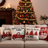  Ca1461 božićni set jastučnica od 4 komada | shoptok.hr