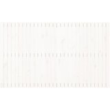  Zidno uzglavlje bijelo 185x3x110 cm od masivne borovine | shoptok.hr