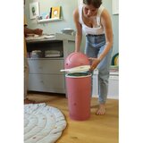 Kindsgut Temno rožnat plastičen koš za plenice 25 l Whale – | Shoptok.si