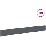  Ograda oko Travnjaka 10 kom. 100 x 12 cm Čelik Antracit | shoptok.hr