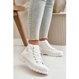Big Star Women's sneakers with ankle choke Big Star white | Eponuda.ba