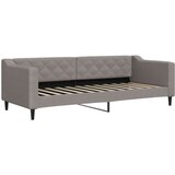 vidaXL Izvlečna dnevna postelja z vzmetnico taupe 80x200 cm blago, (20936605) | Shoptok.si