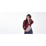 Vuch Torba Tricia Intrecciato Beige, 15 x 24 cm Slike