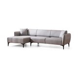 Atelier Del Sofa ugaona garnitura Belissimo Left Grey | ePonuda.com