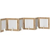  Vrata za pse s postoljem 6 pcs Hrast artisan 80 x 80 cm | shoptok.hr