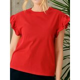 Sinsay Pamučna bluza s volanima | shoptok.hr