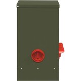  Hranilica za piliće 2 pcs Maslinasto zelena 60.5 x 29 x 51 cm | shoptok.hr