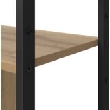 vidaXL Knjižna polica artisan hrast 80 x 30 x 155,5 cm Konstruiran les | Shoptok.si