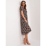 Italy Moda Dress-DHJ-SK-11331-7.71-black-beige | Shoptok.si