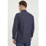 Dewberry G703 MEN'S SHIRT-NAVY-BROWN | shoptok.hr