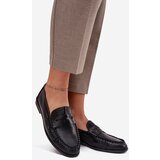 Boto Women Loafers Made of Eco Leather Black Lilith | Shoptok.si