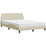  Krevet s madracem Dover krem 140x200 cm od tkanine | shoptok.hr