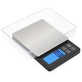 INF Polnilna večnamenska digitalna kuhinjska tehtnica - črna, visoka natančnost XL, (5000072059) | Shoptok.si