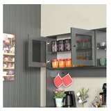 Hanah home Grano 140 Anthracite Višenamenski kabinet