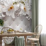  Foto tapeta - Lilies and Quilted Background 350x256 | shoptok.hr
