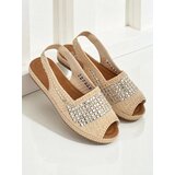 Resti Women's espadrille sandals with rhinestones Belle Sparkle | Shoptok.si