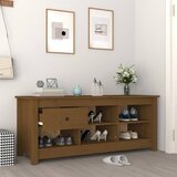 Ormarić za cipele boja meda 110x38x45,5 cm od masivne borovine | Eponuda.ba