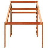 vidaXL Krov za dječji krevet voštano smeđi 198 x 97 x 113 cm borovina | shoptok.hr