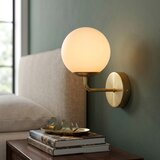  Brilagi - Zidna lampa MALIVA 1xE14/15W/230V zlatna/bela | Eponuda.com
