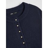 Sinsay Debeli pulover s ukrasnim gumbima i dodatkom vune | shoptok.hr