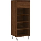 vidaXL Omarica za čevlje rjav hrast 40x36x105 cm inženirski les | Shoptok.si