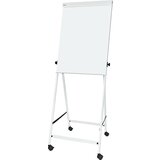 Maul stojalo za liste papirja office, štiri noge, pomično, višina 2015 mm, višina table 1000 mm, bele barve | Shoptok.si