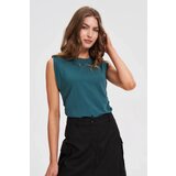 Marisse Green Cotton Top Cene