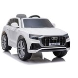 Ramiz Otroški avto 12V Audi Q8, bela ben | Shoptok.si