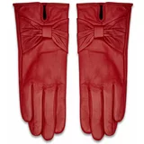 Wittchen Ženske rokavice 39-6L-902 Rdeča