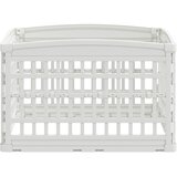  Igraonica za pse s 4 panela Bijela 91 x 91 x 58 cm Plastika | shoptok.hr