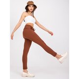 BASIC Feel Good Sweatpants-RV-DR-3589.07X-dark brown | Shoptok.si