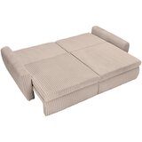 CARRYHOME ZOFA S POSTELJNO FUNKCIJO, sivorjava tekstil | Shoptok.si